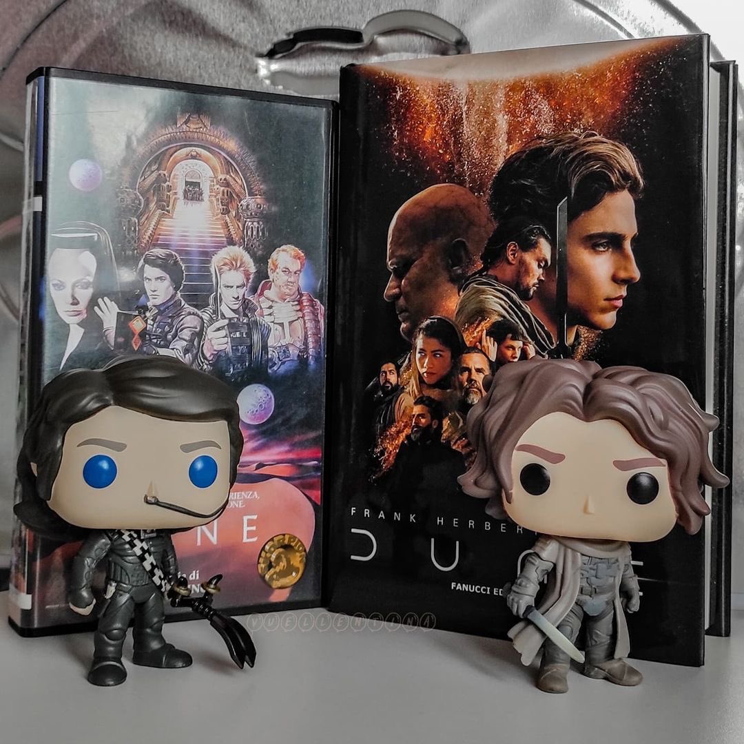 I’m so excited for the new #DuneMovie, introducing Frank Herbert’s novel to a new generation and to see #TimotheeChalamet, ‘walk without rhythm’ and become Muad'dib!🚶🏻〰️🐛 📸+🎨 _quirkydaisy, emilielassoued, artintape (IG)