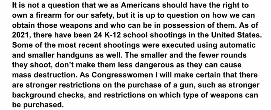 Short press release-2nd amendment