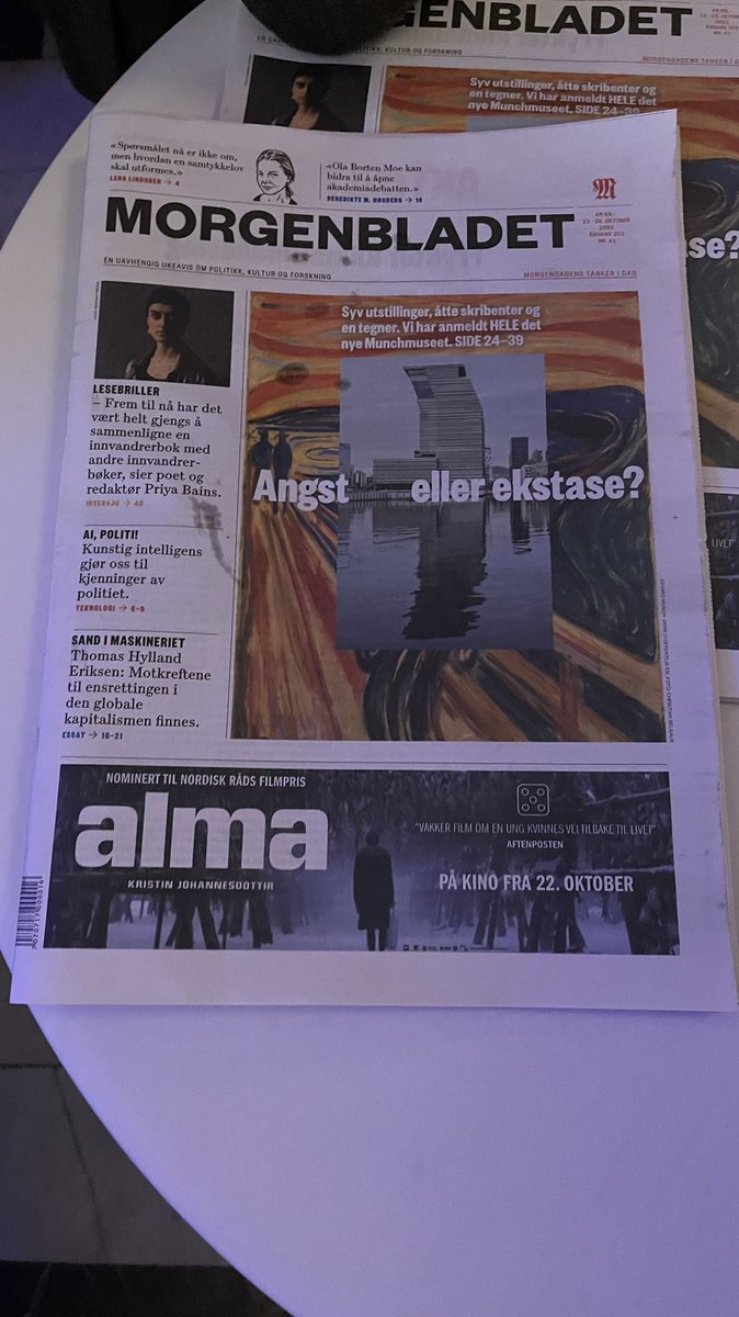 Akkurat nå kan man dra til Kunstnernes hus, plukke med seg morgendagens utgave, pugge kvissen, og imponere kolleger/kollokviegruppa under lunsjen i morgen. Vi anbefaler selvfølgelig ikke dette, da det er juks.