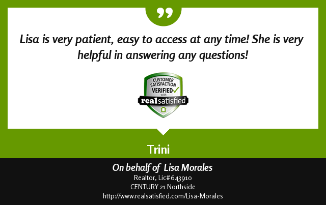 LGMRealtor's tweet photo. Nothing is more encouraging than a good client testimonial. https://t.co/stSV9knBH0 via @realsatisfied https://t.co/e26V1mNMRB