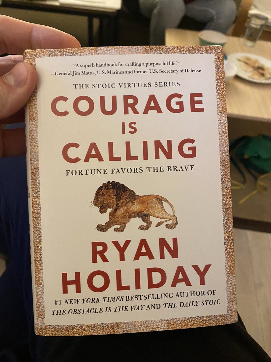 CryptoSophical's tweet photo. What a book! Thanks @RyanHoliday! https://t.co/3khwqxxBo7
