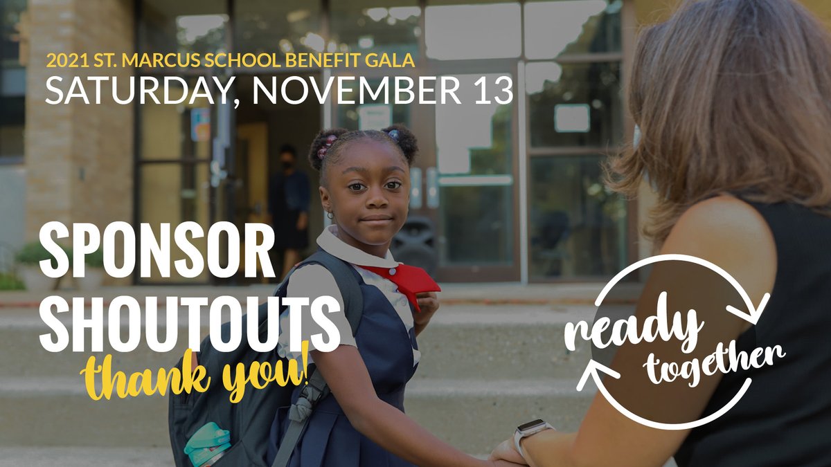 StMarcusSchool's tweet photo. Today's shoutouts go to more of our No Shortcuts sponsors: AM Construction, AOSmith, Kaztex Foundation, and @TitusTalent! Thank you for investing in education for scholars. You make learning happen! https://t.co/ddlH5QPR8A