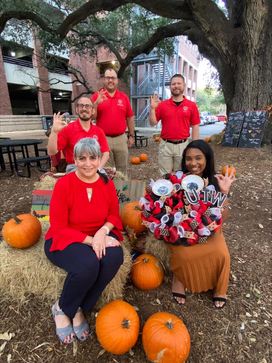 uiwcardinals's tweet photo. Members of the #UIW Campus Life team are sporting their red gear today for #RepRed, presented by @HEB! Let's see YOUR Cardinal pride with #RepRed! https://t.co/N1PqD88heL