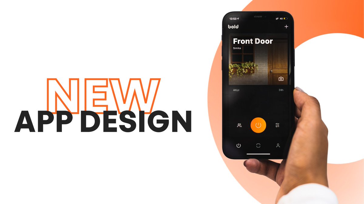 See your fresh new app soon. Using your Bold lock just got even more effortless:

✔️Easier to activate your lock 
✔️Easier to swipe between locks
✔️Easier to navigate shares and settings
✔️A power-friendly dark design &amp; options to include a photo for each door.