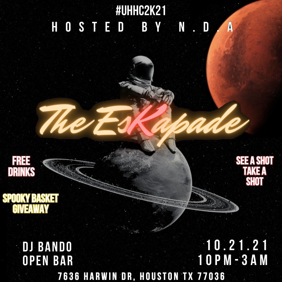 TODAY IS THE DAY‼️ Look good feel good , end your night the right way at #TheEskapade 🍾🍾