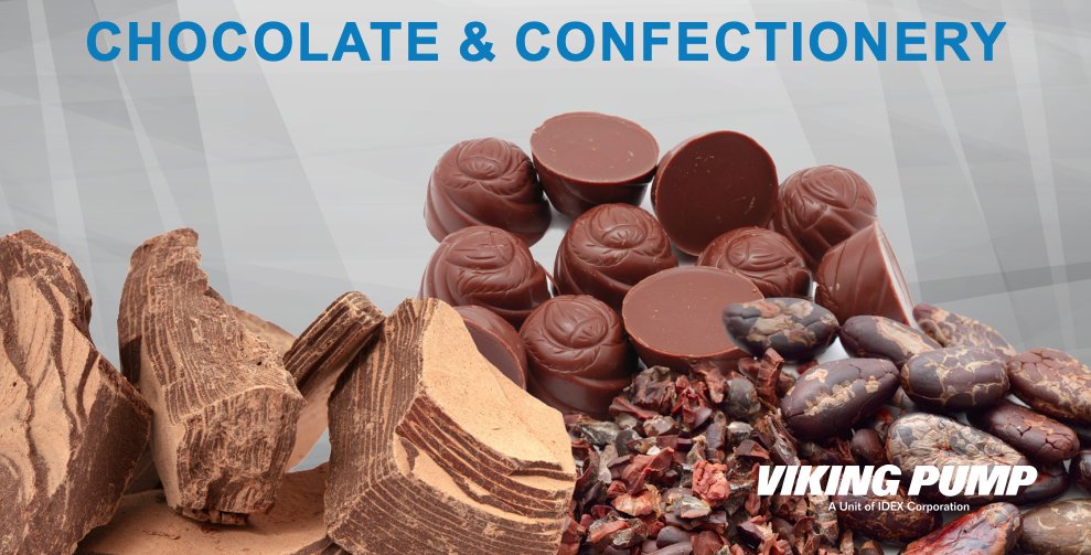 CarotekInc's tweet image. #VikingPump has been a trusted partner in reliability with #chocolate and confectionery processors around the world for more than a century. And it doesn’t get more difficult than chocolate. Learn more about these specialty pumps here: bit.ly/3DCcjJX