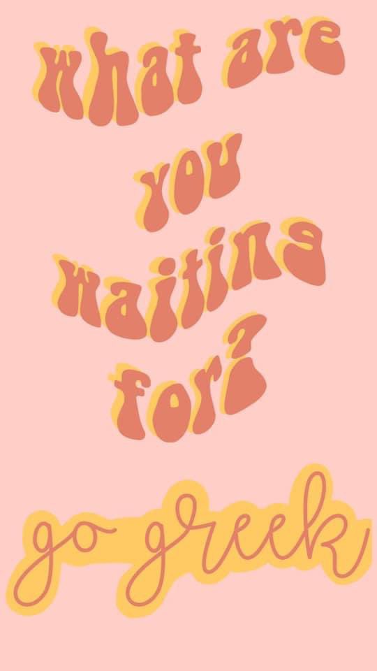 Sign up for formal recruitment! Link is in our bio :)