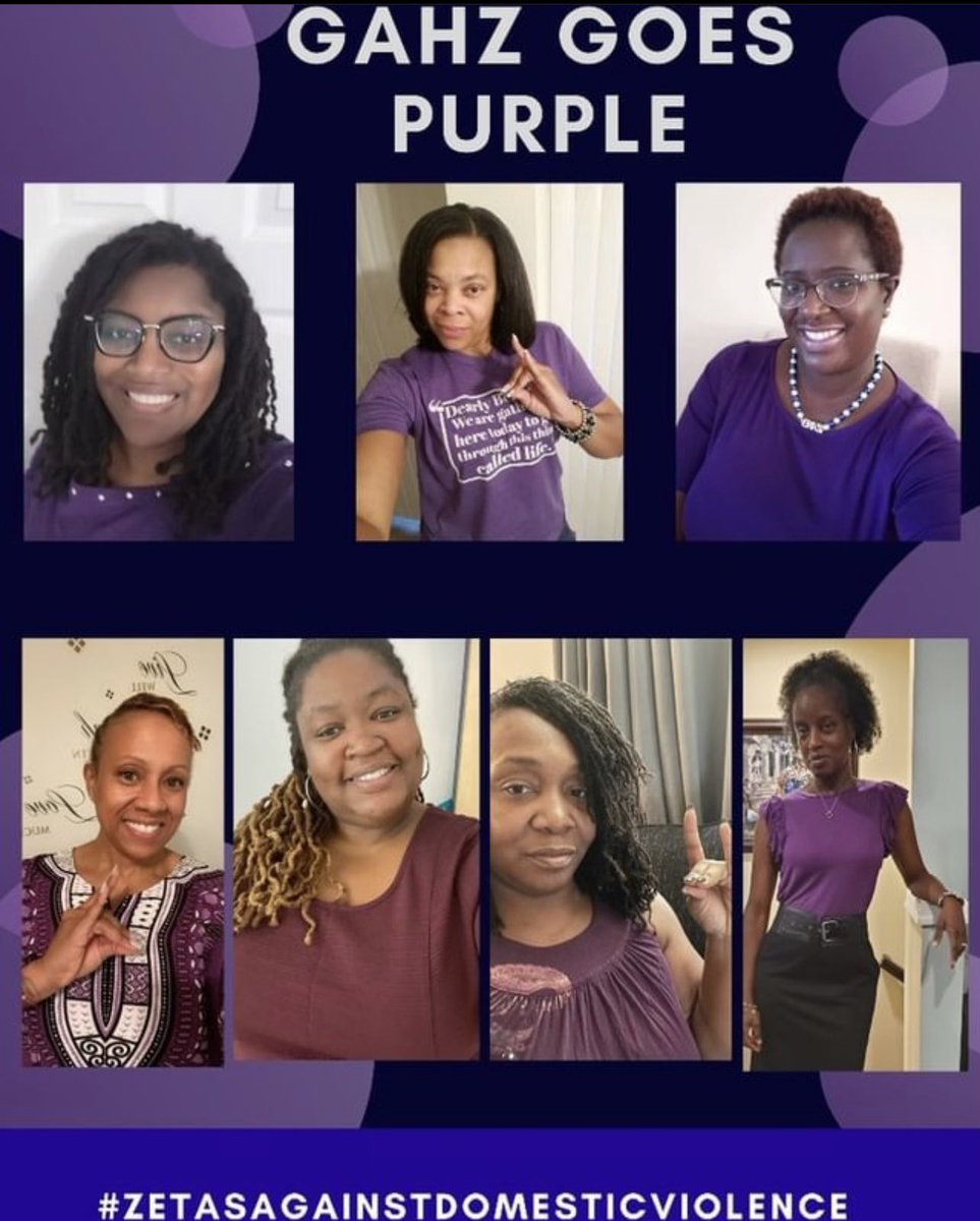 zphibmaryland's tweet image. Our Sorors are ready for #purplethursday for #domesticviolenceawareness! 
💜 
#zetaphibeta #atlanticregionzetas #zphibmd