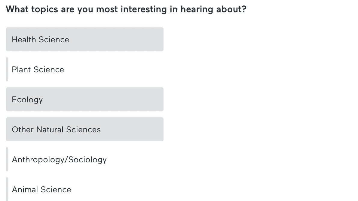 Hooked on Science Podcast (@hookedonscience) on Twitter photo Deeply excited that <a href="/anchor/">Jackie Westrick</a> and <a href="/spotifypodcasts/">Spotify Podcasts ๐</a> rolled out integration for questions and polls! It looks like we have some learning to do ๐
#Tweet100 Deeply excited that <a href="/anchor/">Jackie Westrick</a> and <a href="/spotifypodcasts/">Spotify Podcasts ๐</a> rolled out integration for questions and polls! It looks like we have some learning to do ๐
#Tweet100
