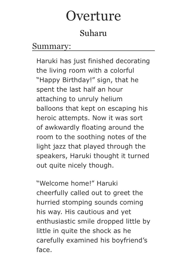 PixieDusto's tweet photo. AHHHH I made it on time!😭
A little Aki-Bday fic which I conveniently combined with my #kinktober prompts (Buttplugs & Forehead kisses) Have fun!😌✨
https://t.co/wXBg8ImUkl
Explicit | 4.4k | Some Hurt/Comfort | Mostly PWP though.
#梶秋彦誕生祭2021 #Given #AutumnPrince https://t.co/ma01tbPTLd