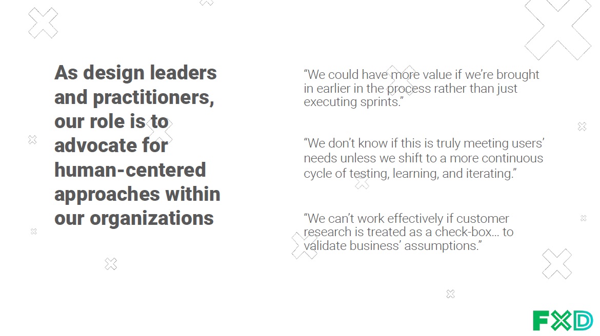 nedretrsahin's tweet photo. @fxdconf @LindseyMesservy Organizational challenges we encounter. #FXD2021 

1) We can’t quite put our finger on what’s happening.
2) We’ve identified what’s going on, but not what should change.
3) I know what I want to do, but not how to approach it

We have tools for each! https://t.co/P8f8RzEWHo