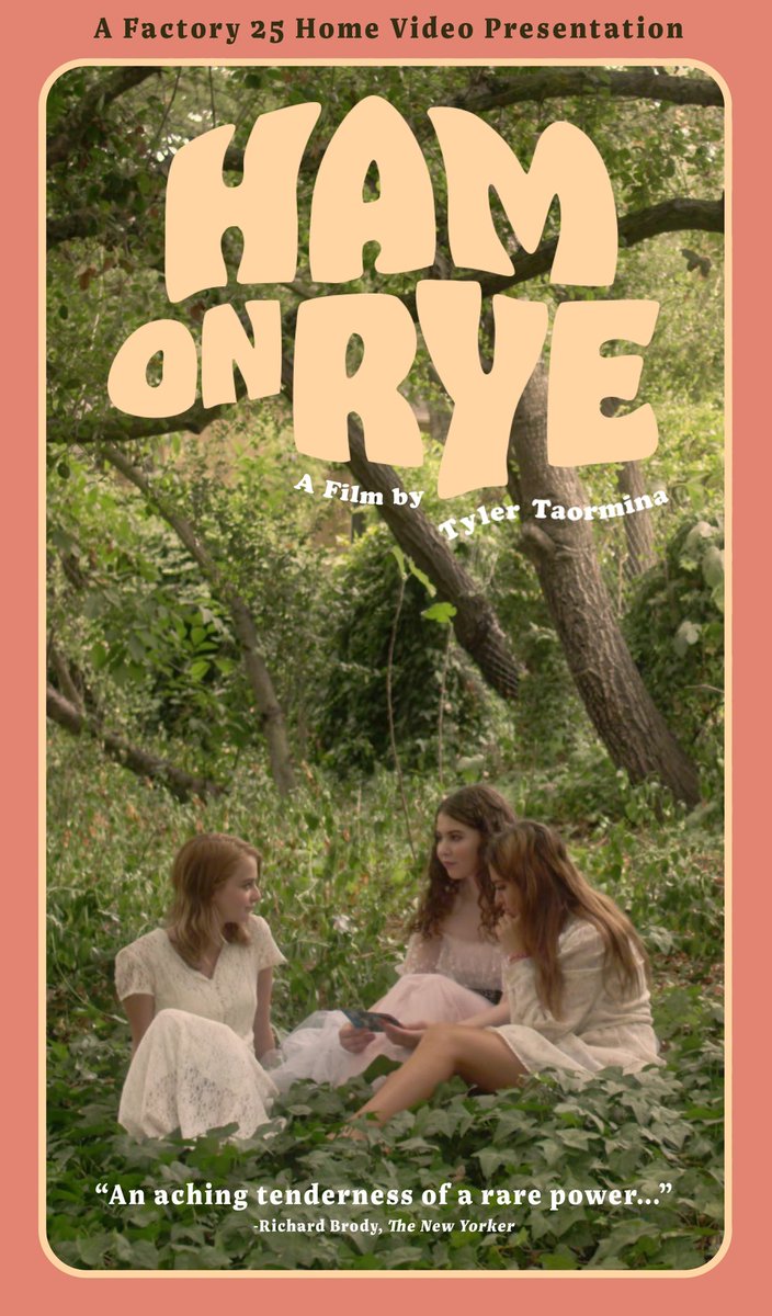 Yep, this is real! 🤠 Ham on Rye is now available on limited edition VHS.

Purchase at: factorytwentyfive.com/vhs/

#HamOnRyeFilm