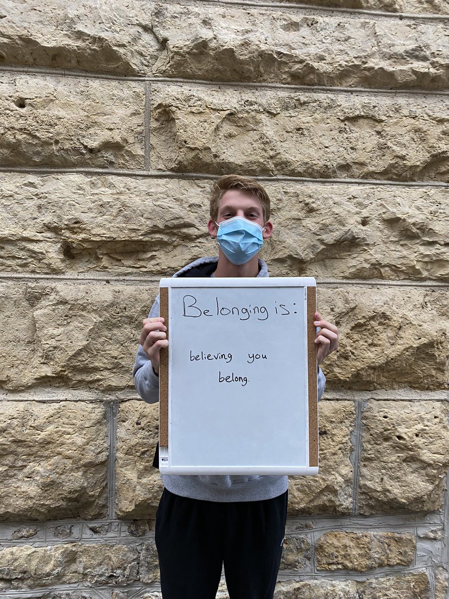 LorasSAAC's tweet photo. Jared Block from @LorasMSoccer shares what belonging means to him #NCAAInclusion #lorasinclusion #GoDuhawks https://t.co/EQKnT2yzsu