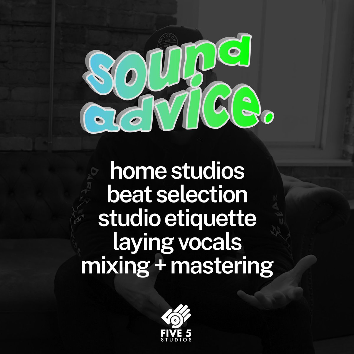 arkivemediaco's tweet image. we’re releasing the trailer for “sound advice” season one tonight at 8p.

each episode features a different lesson related to the music industry. which topic are you most interested in? 

sponsored by @five5studios