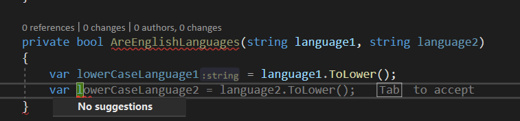 archiecoder's tweet image. The IntelliSense suggestion is impressive!

I&apos;m looking for the day where I would just need to sit down at work and play games :p

#VisualStudio2022 #IntelliSense