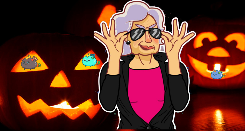 Euclimix's tweet photo. @LaNonaPop no para de trabajar ella esta activa en todo momento para buscar la mejor manera de ayudar a sus querubines.

  #Nonapop  #HallowenNona #Halloween  #LaNonaHalloween #DefineNormal #LaNonaPop 
@senseipop  #HORANONA 
 @ElMonoNono  #axieinfinityscholarship #lanonatodolove https://t.co/Wuetr3SdVB