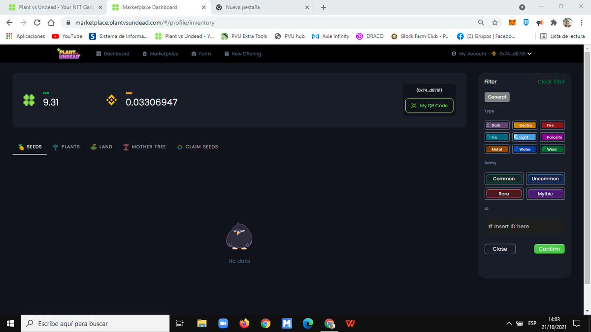 MarvinSanchez27's tweet photo. @vs_nft It helps to claim a seed and it does not appear.
the transaction was carried out normally but the seed does not appear. https://t.co/OyS6y6uRy7