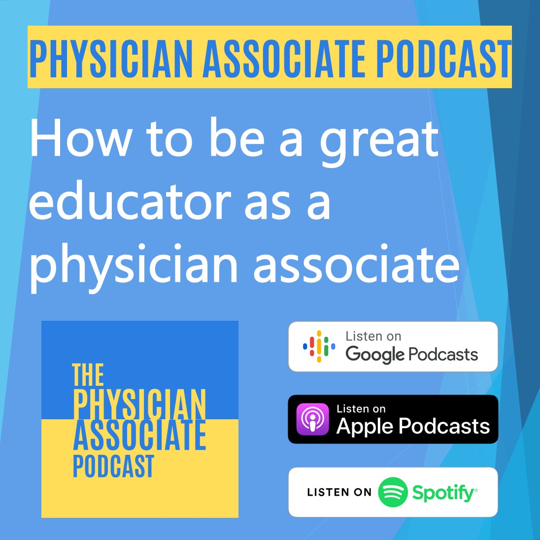 Physician Associate Podcast tweet media