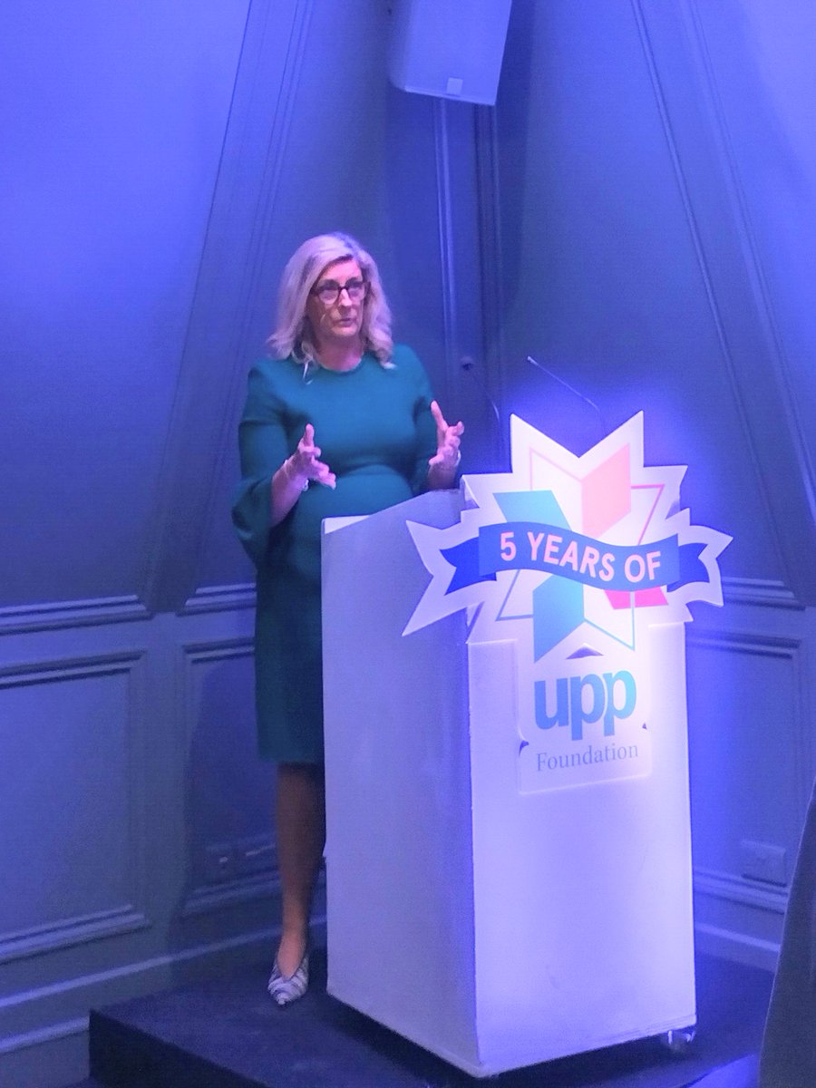 UPP_Foundation's tweet photo. "Tonight we celebrate the success of UPP Foundation and the time is right for the foundation to renew its strategy and support student experience, develop sustainable universities and enable student success" - Elaine Hewitt, CEO of UPP, speech from the reception #5yearsofUPPF https://t.co/B3pB7umwDK