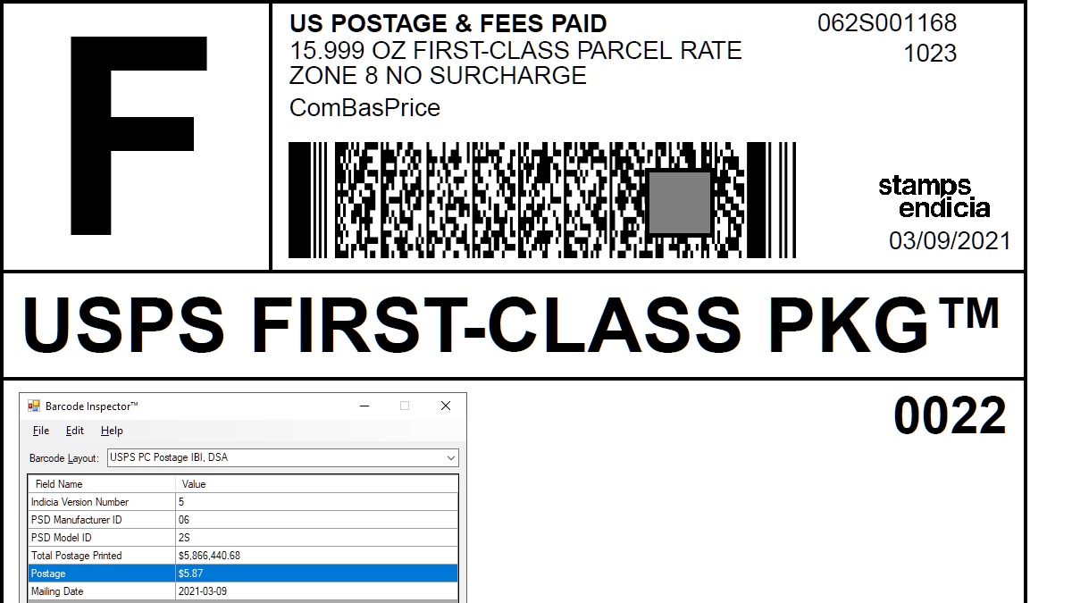 PostageAuditor's tweet photo. USPS Postage Reseller NSA Report
Facebook/Stamps.com
First-Class Package, 15.9 oz - Zone 8
Mailing Date: 03/09/2021
NSA Price: $5.87
Published Price: $5.98
Reseller Profit: $0.11 (1.8%) https://t.co/lYNP0D1syy