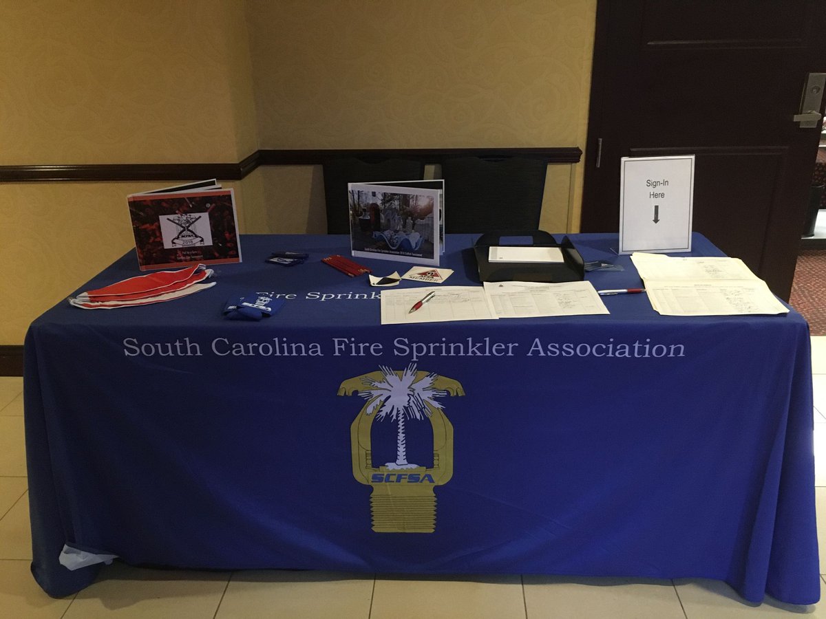 AFSA's tweet photo. Today is the final day of the 3-day seminar series hosted by the South Carolina Fire Sprinkler Association. The series consisted of 7 different seminars presented over three days with opportunities for networking, a chapter meeting, & more in between! #MembersMatter #AFSAChapters https://t.co/3c70ek160R