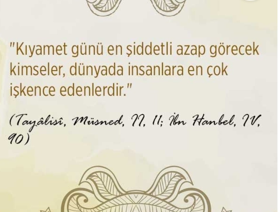 Rivayet ışığında. #HadislerleYaşamak