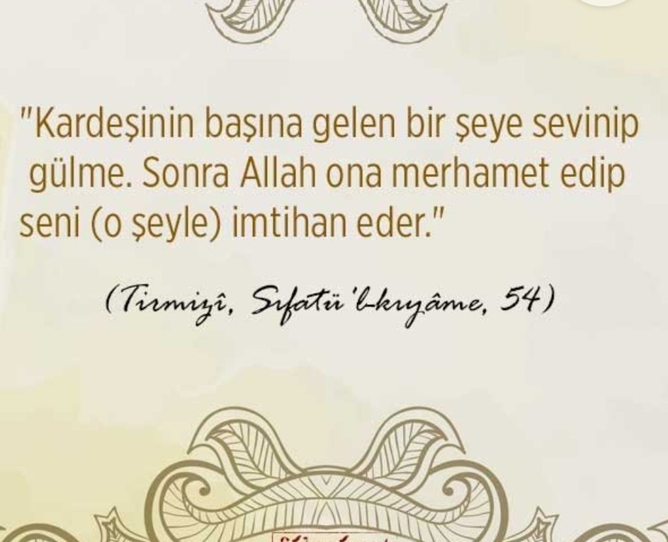 Rivayet ışığında. #HadislerleYaşamak