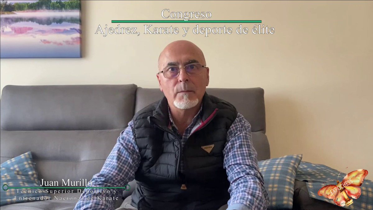 expochess64's tweet photo. Juan Murillo se presenta para el Congreso Ajedrez, Karate y deporte de élite | EXPOCHESS
-23/10/2021 a las 15:00h (GMT+2)

-Link al vídeo: https://t.co/itZZ3q0sEY

#Ajedrez #Karate #EXPOCHESS https://t.co/UFoggiouHo