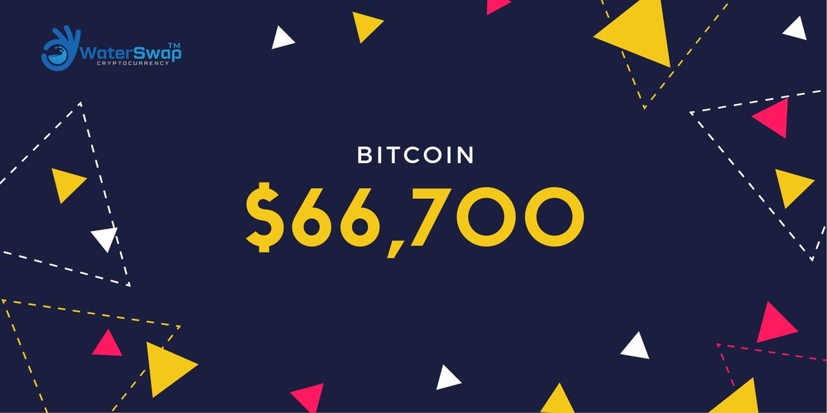 Waterswap2's tweet photo. #Bitcoin Reaches an all-time high of $66,700!
Now Taking correction to healthy Pump!!
Stay tune!
Stay Safe!
Thanks you! https://t.co/sHbWilT8kU