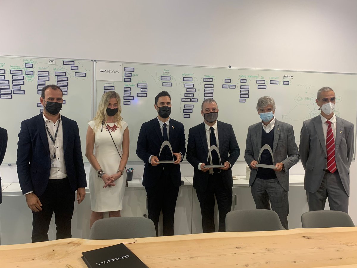 jaumecollboni's tweet photo. La nova seu de @Gpainnova, juntament amb l’arribada de companyies com #Pepsico, @MicrosoftES, @DECIX_ES i @Nestle_es, evidencia el paper de Barcelona com a capital de la innovació tecnològica, i ho serà també de la feina de qualitat gràcies als esforços d’empreses com la vostra https://t.co/5XWpOZb8W2