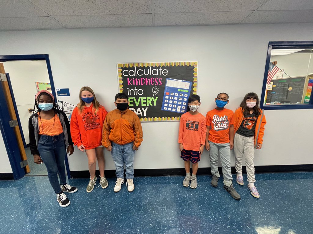 hcpss_pms's tweet photo. We celebrated UNITY Day yesterday… the highlight was the kindness challenges- oh my goodness! Our kids knocked it out of the park and did so many acts of kindness! #OnePatapsco https://t.co/oJT4XGr8Vn