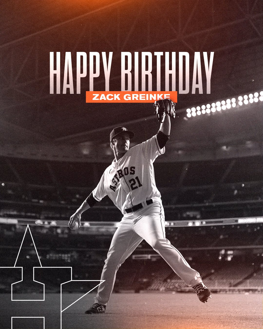 Houston Astros on X: Today's the ultimate Greinke Day. Happy Birthday,  Zack! 🥳  / X