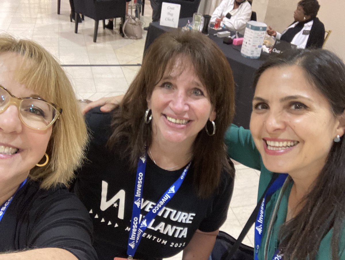 karenrcashion's tweet photo. Much fun to catch up @VentureAtlanta this week with CEO Allyson Eman and Dir. of @EmoryGoizueta CEI Amelia Schaffner! #techalpharetta https://t.co/47EesYqdvr