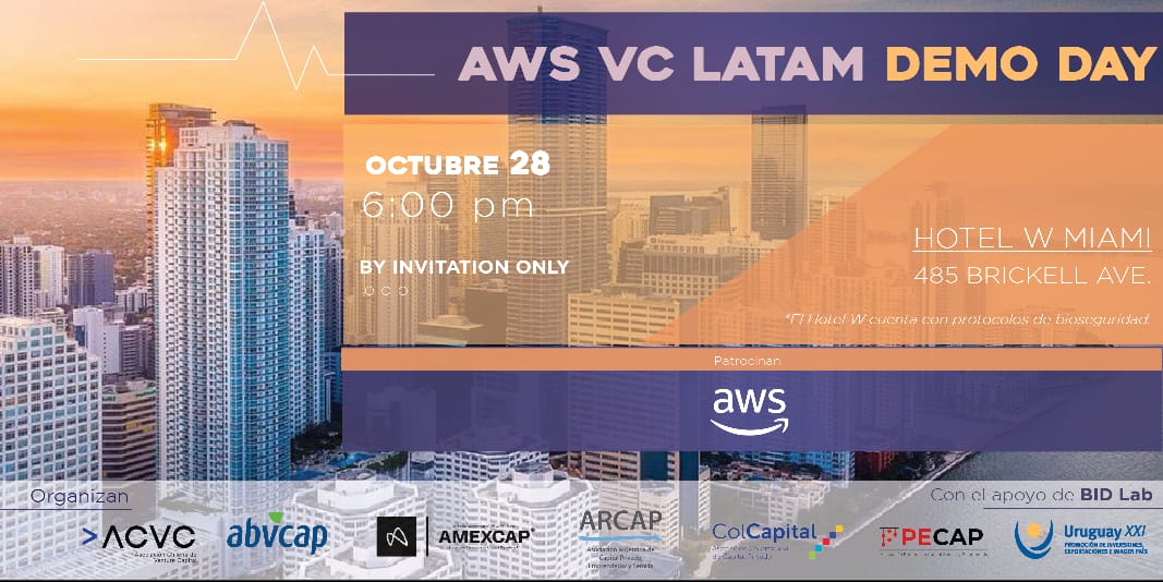 Good news! Mariano Focaraccio <a href="/mfocaraccio/">Mariano Focaraccio</a> y Federico Storni <a href="/kkokkof/">Federico Storni</a>  nos estarán representando en el VC Latam Summit y DemoDay, el 27 y 28 de octubre en Miami. Participarán +150 gestores e inversores interesados en Latam, en el marco del <a href="/BiDLab/">BiD Lab</a> Forum. Gracias <a href="/Arcap_/">ARCAP</a>!
