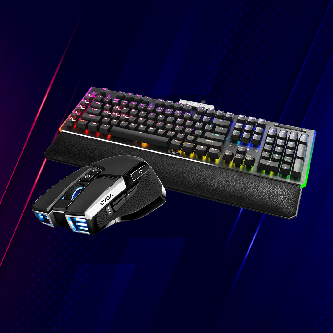 TEAMEVGA's tweet photo. EVGA wants to upgrade your Mouse and Keyboard setup! Show us your current mouse and keyboard setup and tell us why you need an upgrade! Use hashtag #EVGAUPGRADE on reply. We will pick 5 winners! Winners selected 10/26! https://t.co/PnB8C0TZ3I