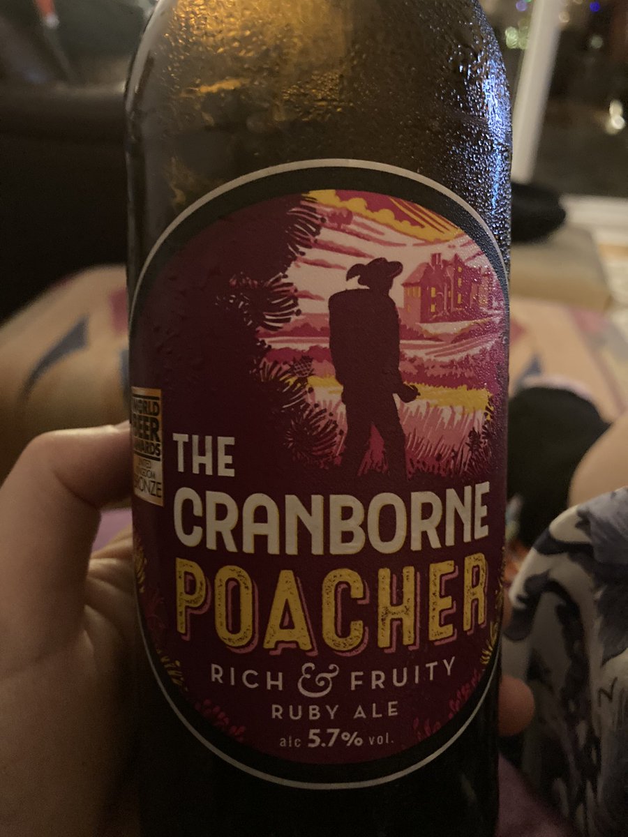Itsinthestars76's tweet photo. @BadgerBeers  that sort of day you need something rich and fruity https://t.co/tuGwBOrTzd