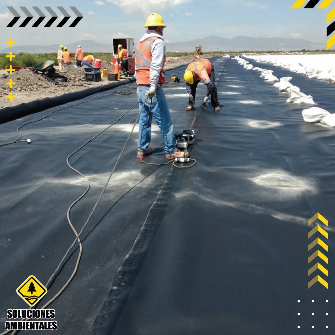 SAISoluciones_'s tweet photo. ¡¡ Iniciando un proyecto más ❗❗
Instalación de #geomembrana y #geotextil en el bordo de Xochiaca. 🙌👷. Más de 20 años nos respaldan. 💯✔ https://t.co/L7nPsoCI47