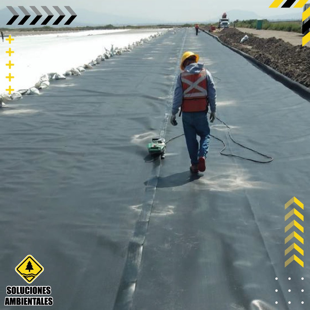 SAISoluciones_'s tweet photo. ¡¡ Iniciando un proyecto más ❗❗
Instalación de #geomembrana y #geotextil en el bordo de Xochiaca. 🙌👷. Más de 20 años nos respaldan. 💯✔ https://t.co/L7nPsoCI47
