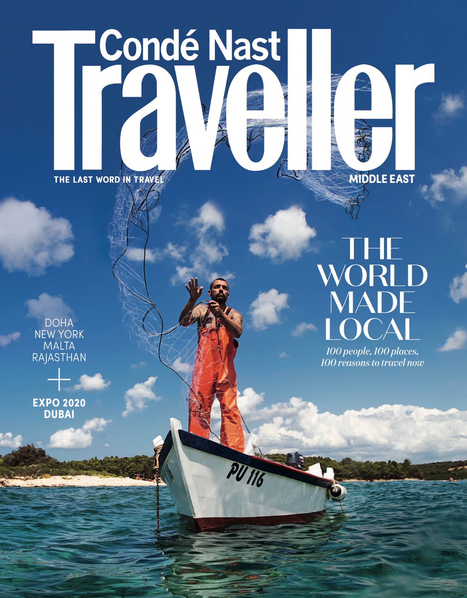 BySarahKhan's tweet photo. Presenting the October/November issue of @cntravellerme - featuring #TheWorldMadeLocal, the first global collaboration across all seven editions of CNT. Also inside: Malta, Doha, @expo2020dubai, Athens, Cape Town, Rajasthan, and more. My editor’s letter: https://t.co/lokpZWzyj6 https://t.co/skOQMOrA9N