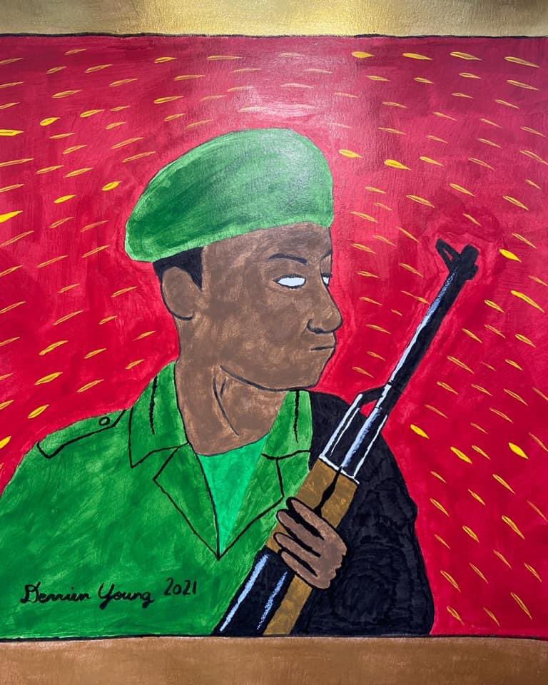 rastaboss's tweet photo. Trying to get back to painting regularly, also trying to grow my art page on ig so follow me on there if u don’t already @rasbossart https://t.co/VIsa9JElCy