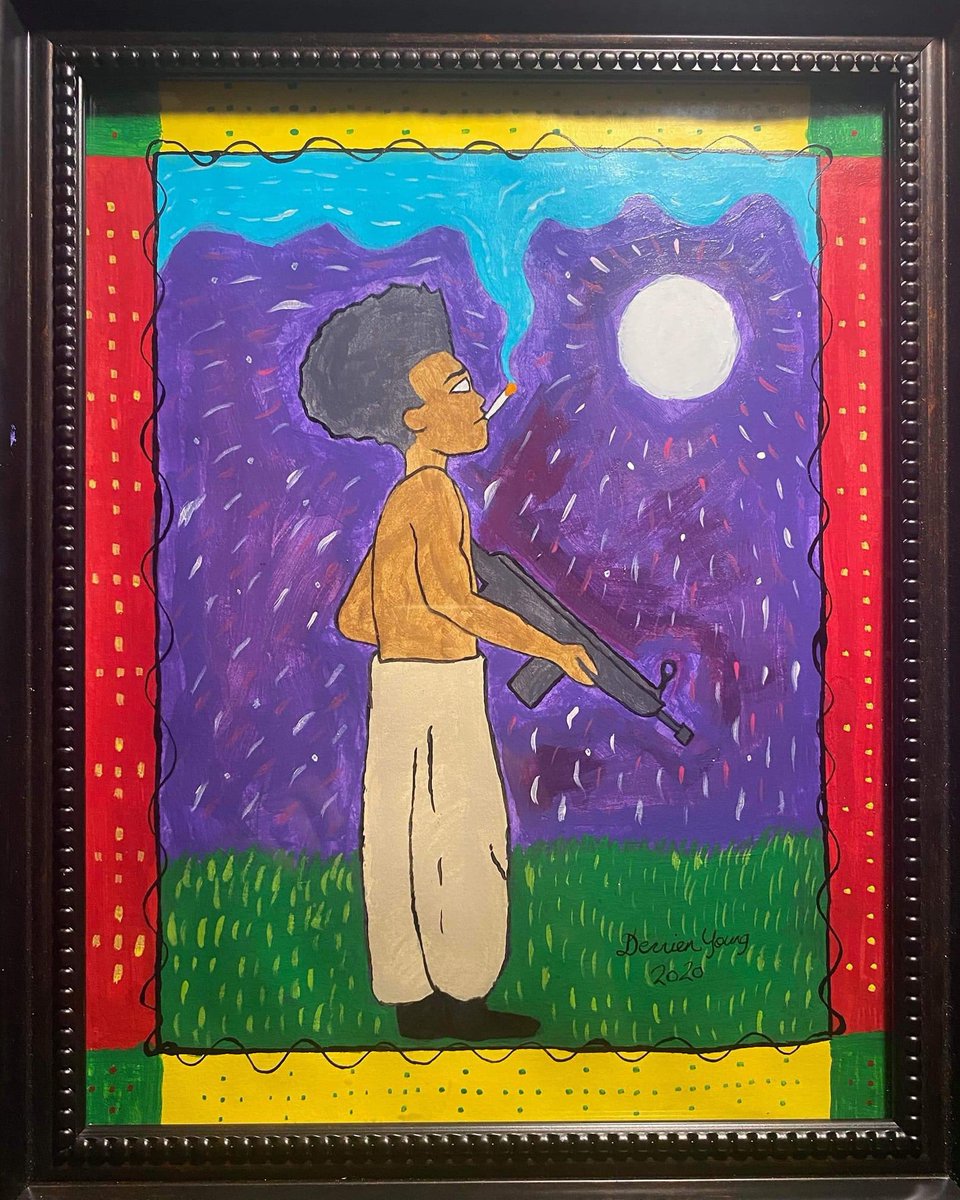 rastaboss's tweet photo. Trying to get back to painting regularly, also trying to grow my art page on ig so follow me on there if u don’t already @rasbossart https://t.co/VIsa9JElCy
