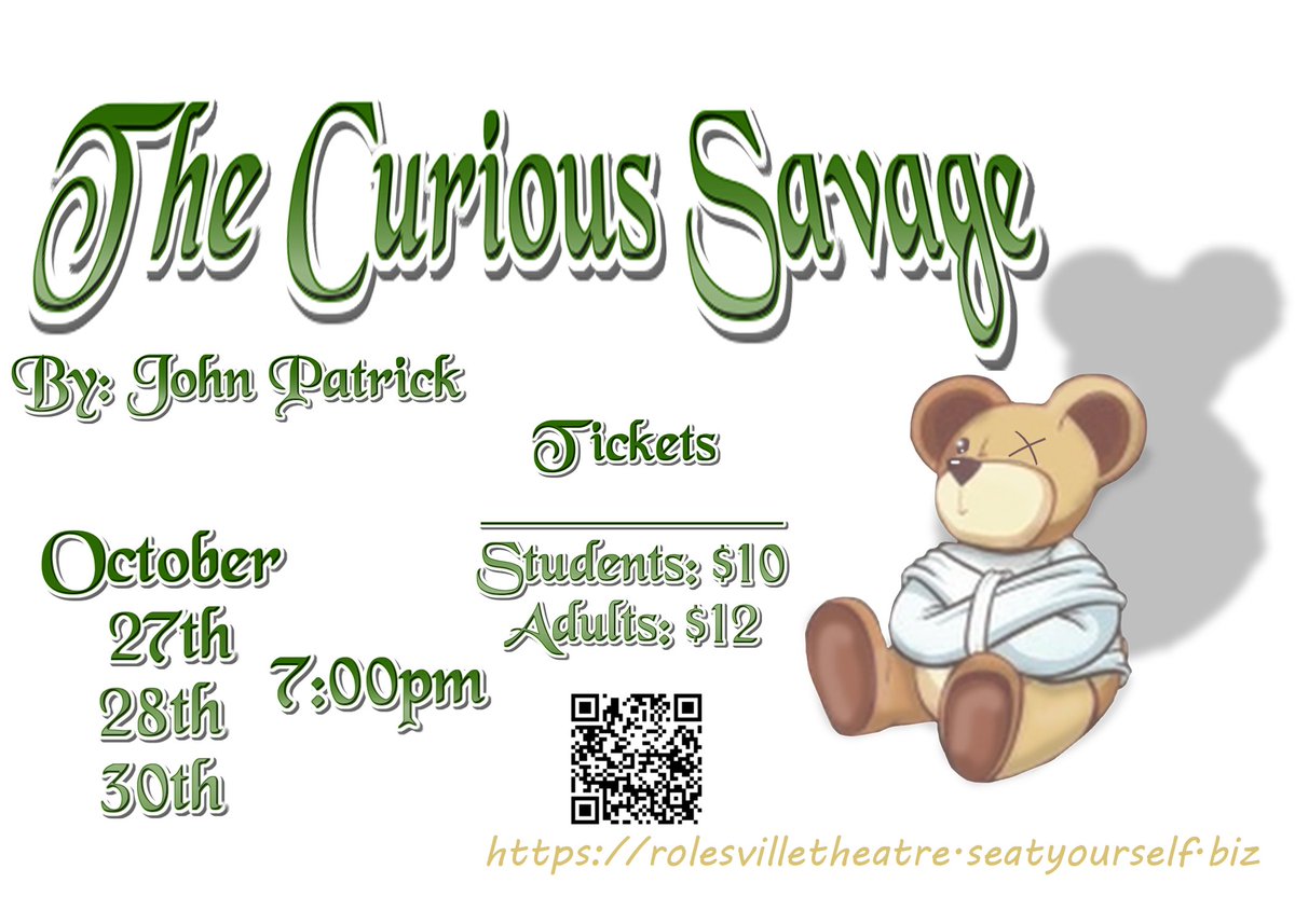 Come and see the Fall Play at RHS!