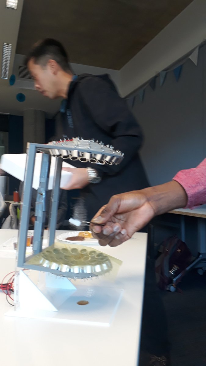 AndreaZick's tweet photo. Another eventful day at University roadshows @SussexUni @UKFS_CDT  #floatingfood https://t.co/pJLfOxuo0f
