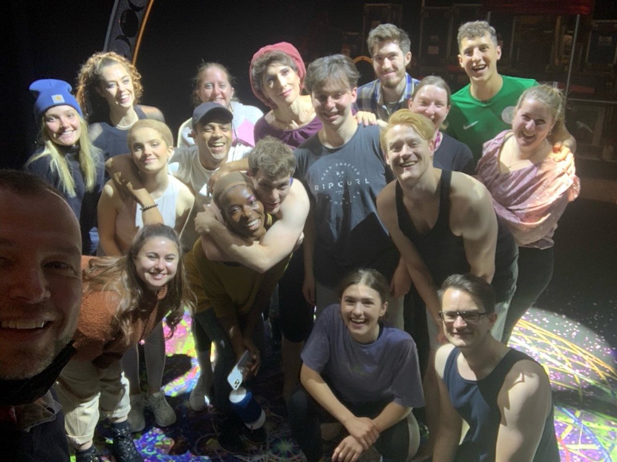 From all of us on the <a href="/magicgoeswrong/">Magic Goes Wrong</a> tour in <a href="/MKTheatre/">Milton Keynes Theatre</a> to all of you at The Apollo tonight have a great opening night xxxx <a href="/mischiefcomedy/">Mischief</a> #magicgoeswrong #OpeningNight #nimaxtheatre