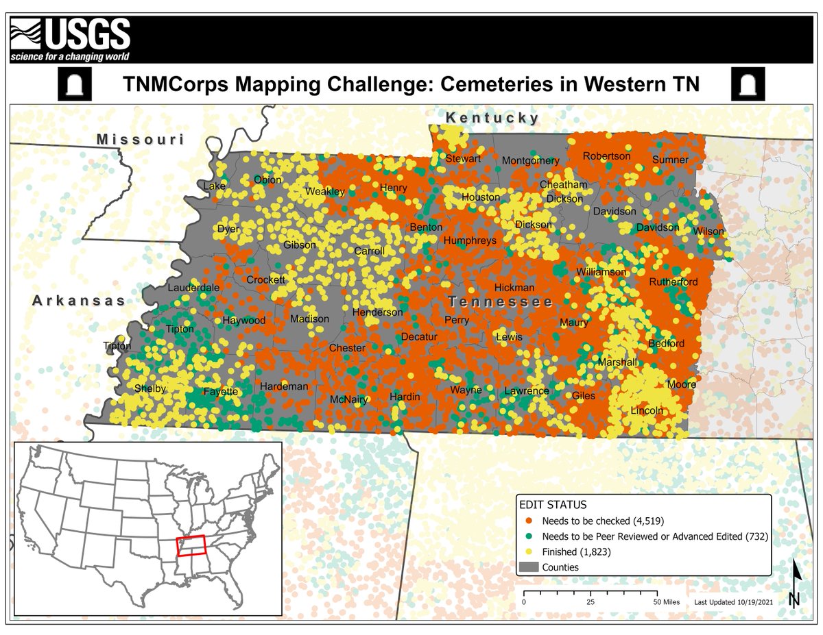 USGSTNM's tweet image. Goblins and ghouls and ghosts, oh my! #TNMCorps volunteers make progress on #MappingChallenges.  ow.ly/ZmKH50GtTMm

Want to participate in these or help update #TheNationalMap? Go to ow.ly/BZgz50GtTMn 

@FedCitSci #citsci #CitizenScience #USGS #Mapping #GIS #VGI