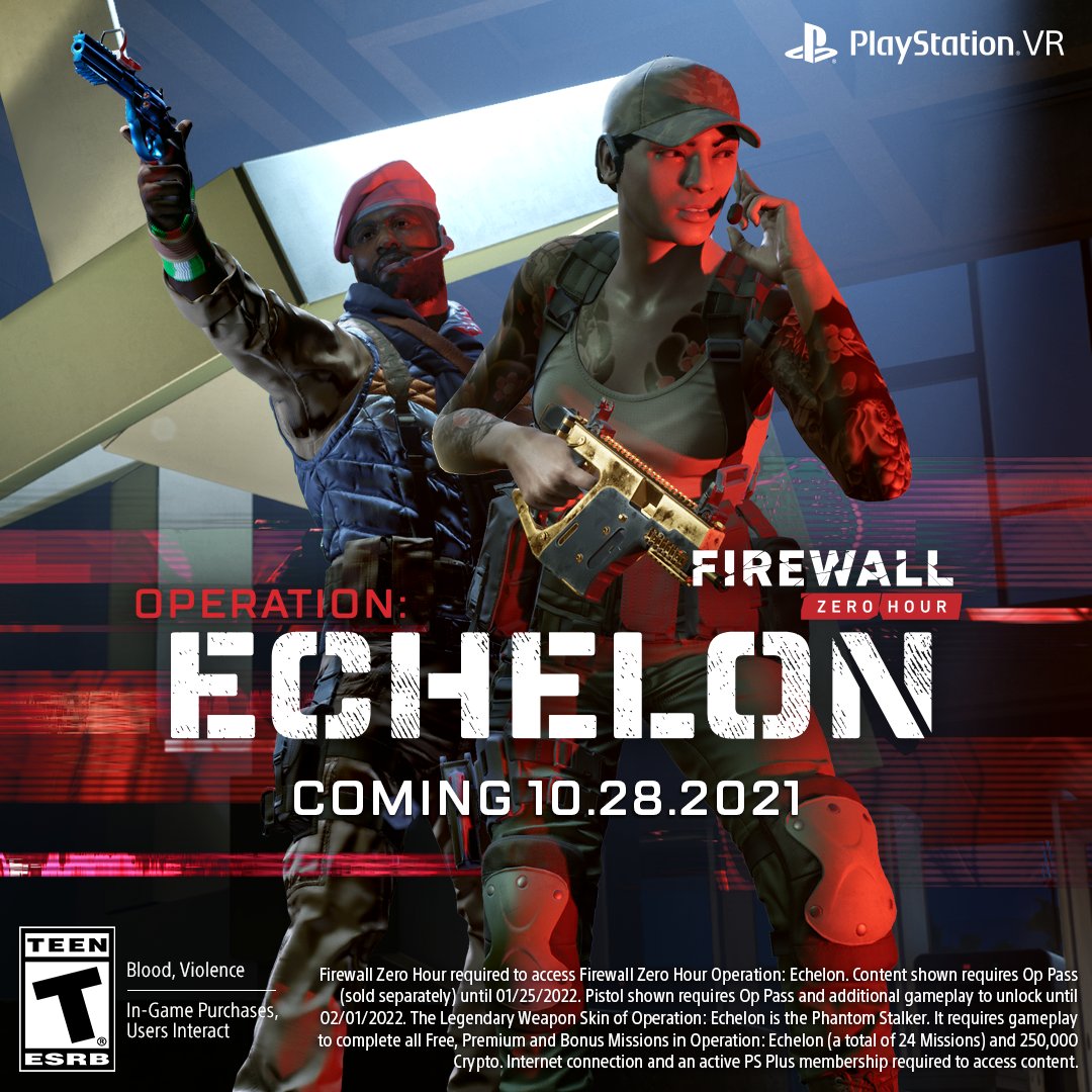 firstcontactent's tweet image. Get ready for Operation: Echelon coming to #PSVR on October 28, 2021!
