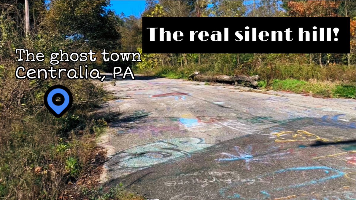 Hannah00567900's tweet photo. https://t.co/dtgzLbkevZ Click the link to watch us explore an abandoned ghost town!#abandoned #centralia #Pennsylvania #exploring @ChannelsSmall @youtubers_boost @retweet_videos @YouTubeBlastOff https://t.co/djo1HmemYe