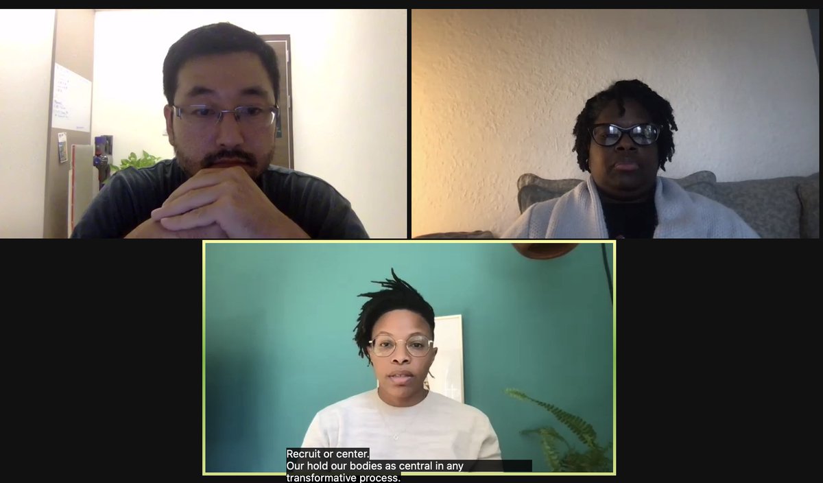 "What has been deeply taken from us is our awareness of relationships -- our relationships to land, with one another, to ourselves."
— <a href="/prentishemphill/">Prentis Hemphill</a> 

#LetsTalkPower
