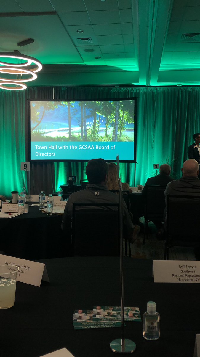 2021 <a href="/GCSAA/">GCSAA</a> Chapter Delegates Meeting going well here in Kansas City.