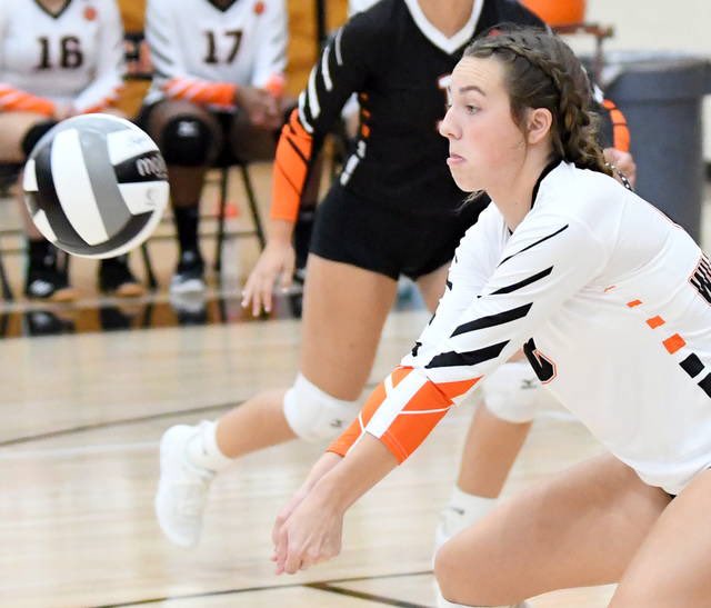 Brynn Bryant, Sophomore, OH/S 
🏐1st Team All SBAAC🏐

Brynn leads the team in kills this season with 217 and service aces with 48!  She also tallied 170 assists, 9 blocks, and 180 digs this season. Congratulations, Brynn!